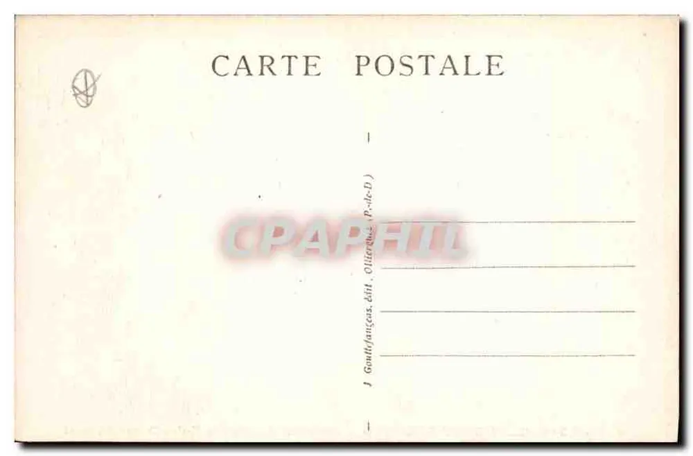 Clermont-Ferrand — Innenansicht der Kirche Notre-Dame du Port — G. DO. - 355 - Rückseite
