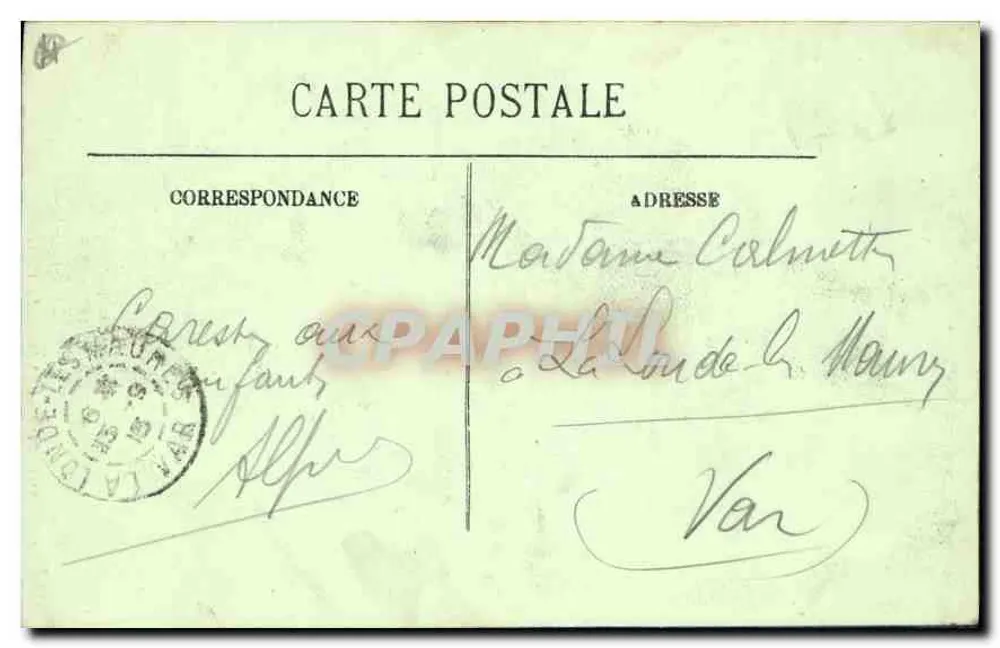 Clermont-Ferrand — A Catedral — LL - Verso