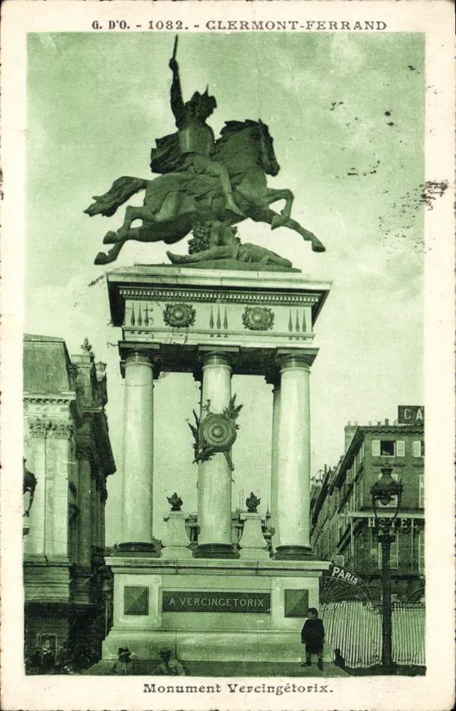 Clermont-Ferrand — Monument Vercingétorix — G. D'O. - 1082 - Awers