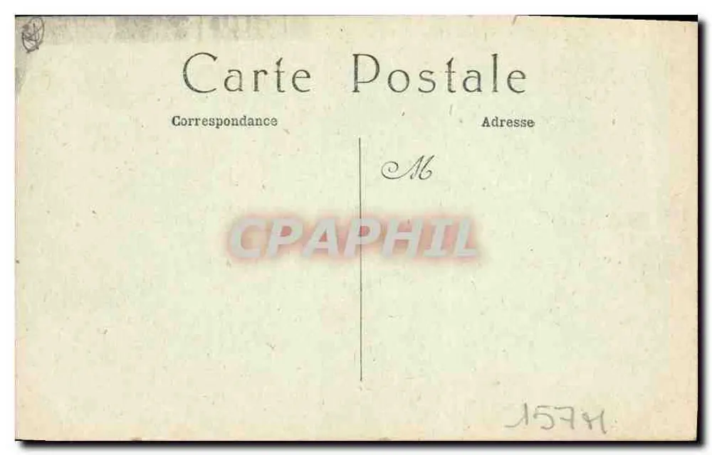 Clermont-Ferrand (P.-de-D.) — Quartier général et fontaine d'Amboise — L'Hironnelle, Paris, n°417 - Verso