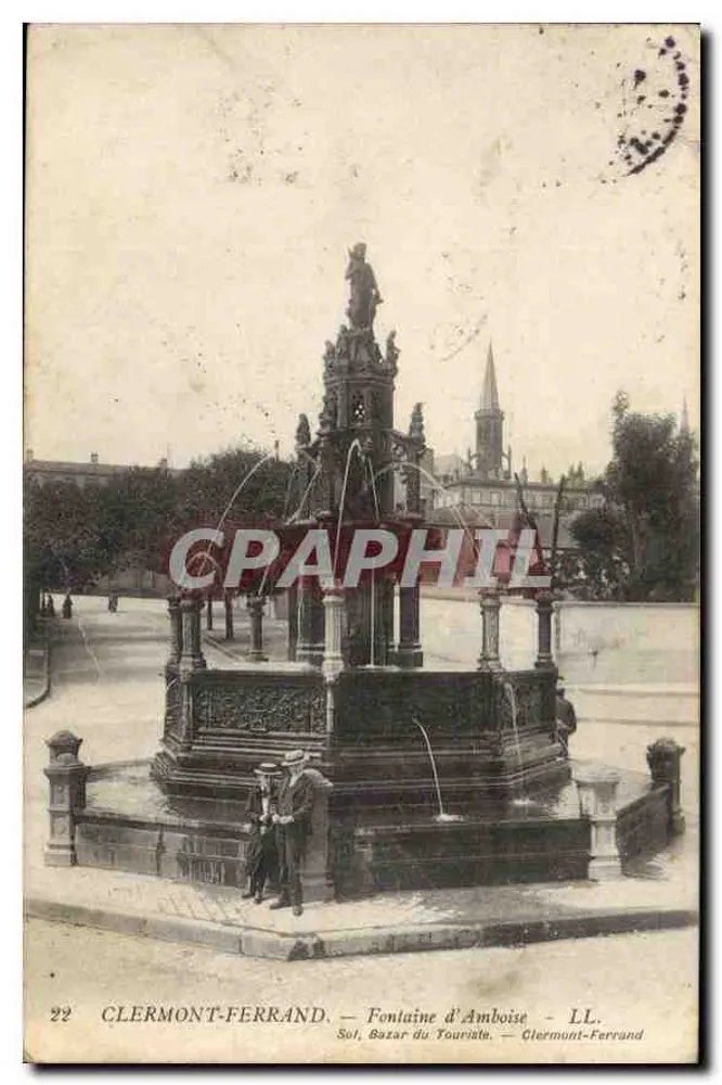 Clermont-Ferrand — Fontaine d'Amboise — LL - Frente