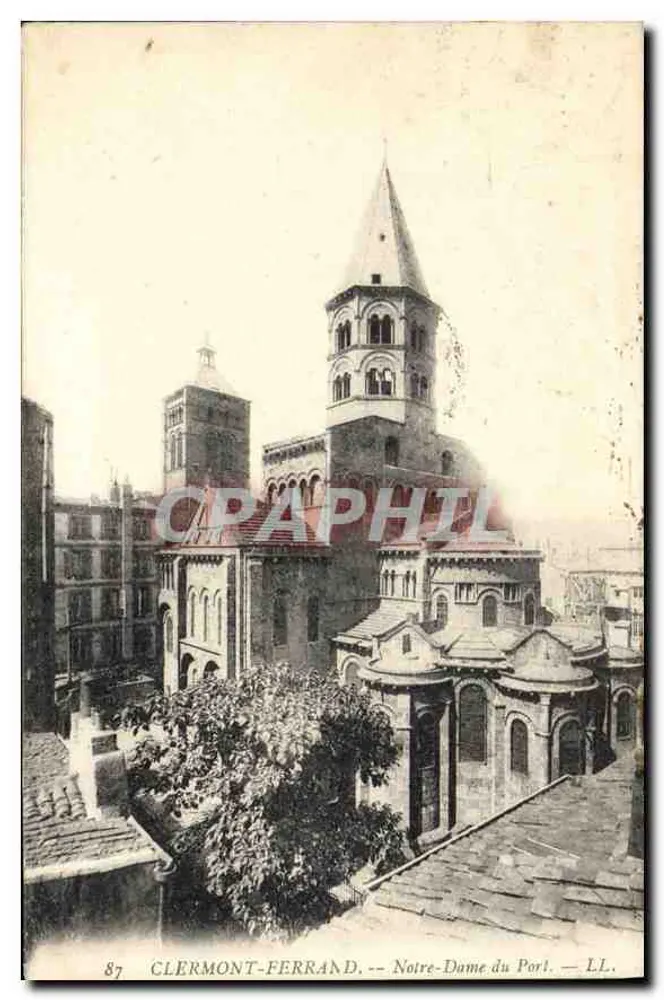 Clermont-Ferrand — Notre-Dame du Port — LL. — n°87 - Frente