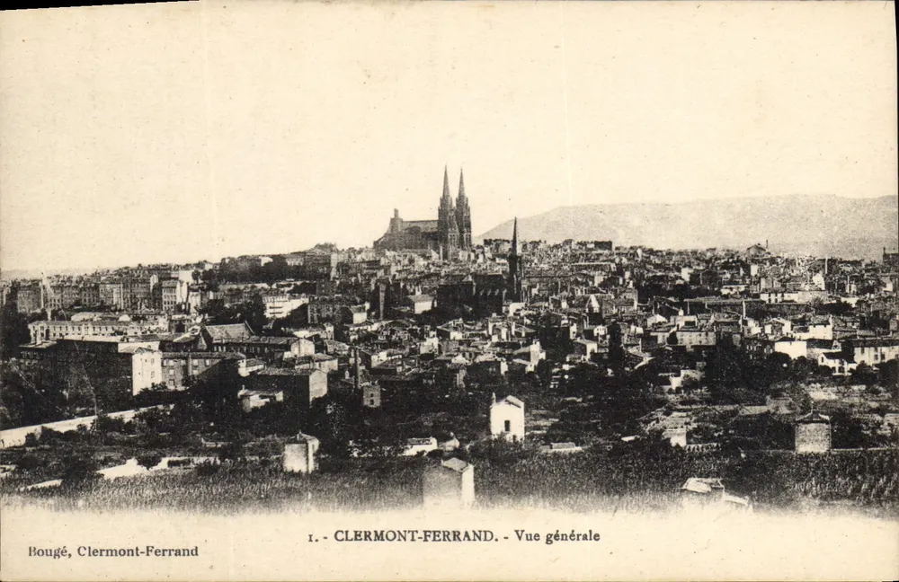 Clermont-Ferrand — Vista geral — Bougé - Frente