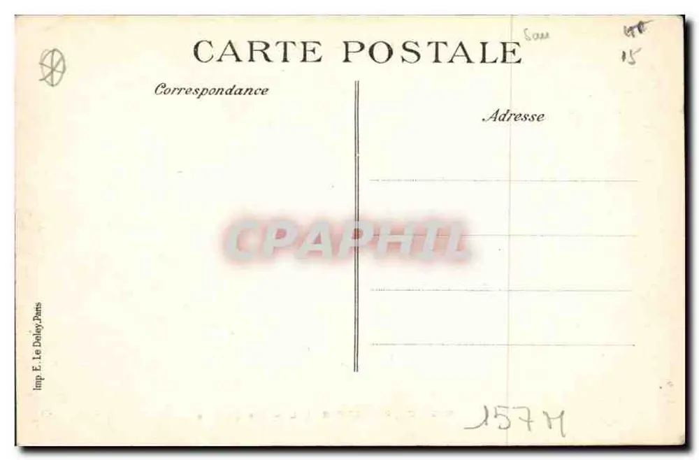 Clermont-Ferrand — Vista Geral — L'Auvergne Pittoresque - Verso