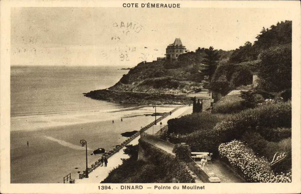 Dinard — Ponta do Moulinet — Loïc, n°1394 - Frente