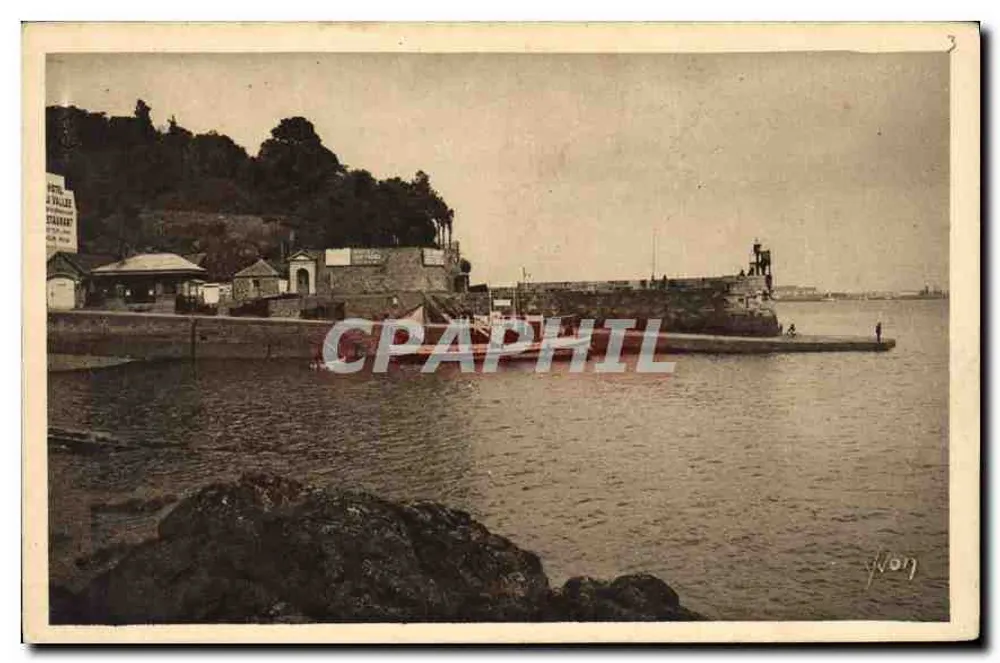 Dinard — Der Anlegeplatz der Vedettes — Les Éditions d'Art YVO — n°18 - Vorderseite