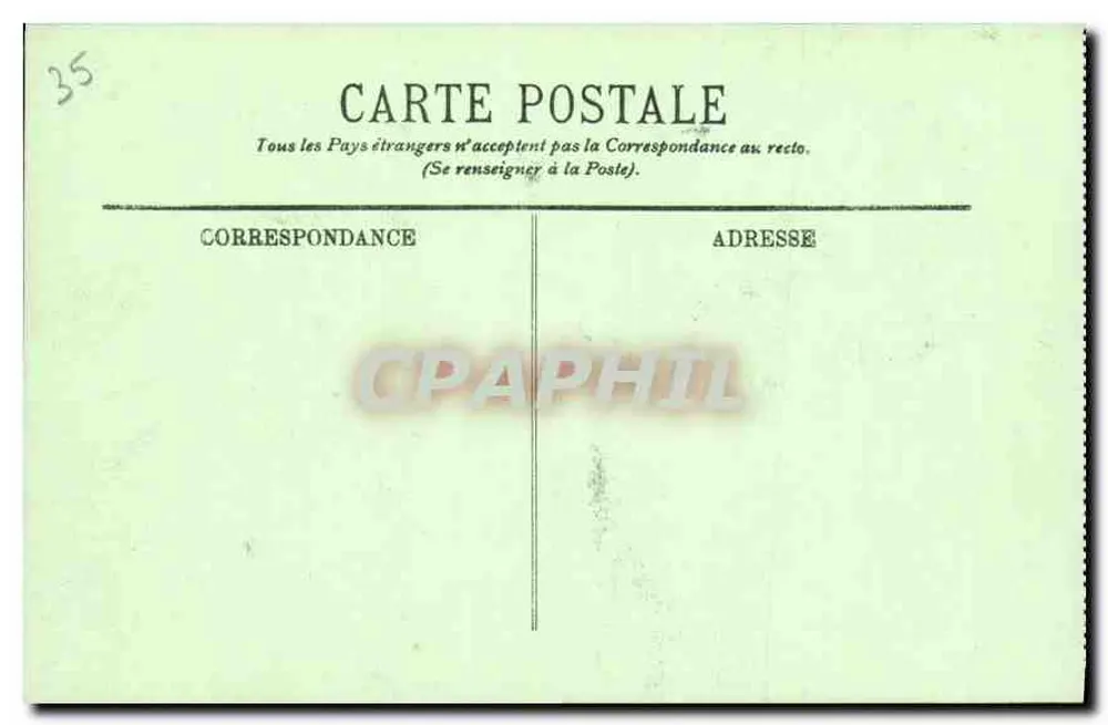 Dinard — A Praia — LL. - Verso