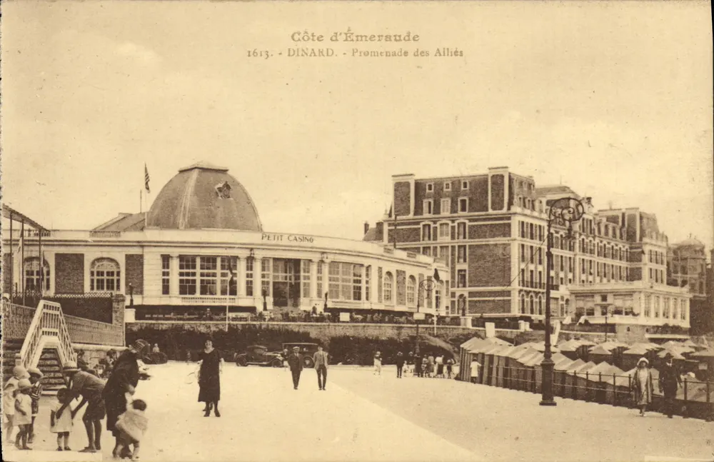 Côte d'Émeraude - Dinard - Promenade des Alliés - Petit Casino - Recto
