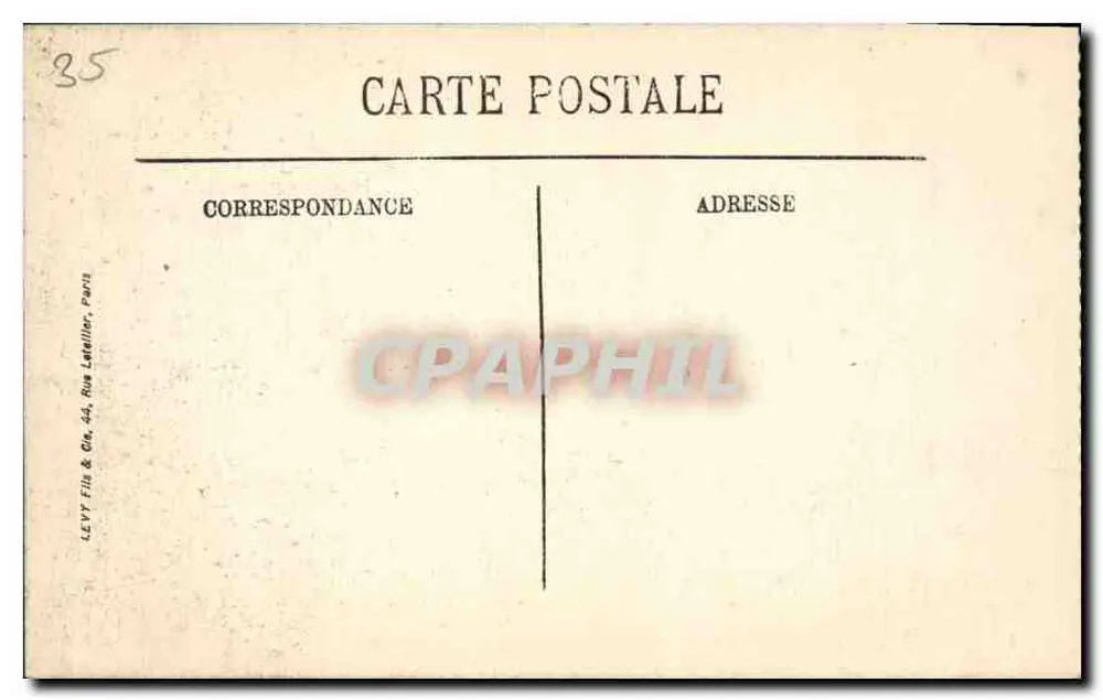 Dinard — Panorama da Praia — LL. n°12 - Verso
