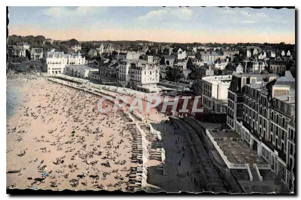 Dinard - A Praia — vista aérea — Cie des Arts Photographiques, Paris-Strasbourg - Frente