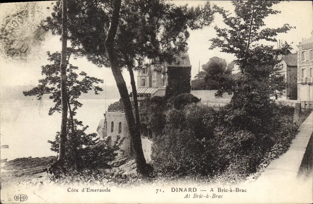 Dinard — A Bric-à-Brac — Costa de Esmeralda — Editor E.P.D. n°71 - Frente