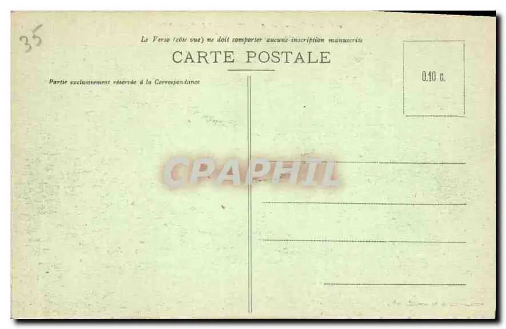 Dinard - La Plage — Côte d'Émeraude — Édition Guérin, St-Malo (I.-st-V.) - Verso