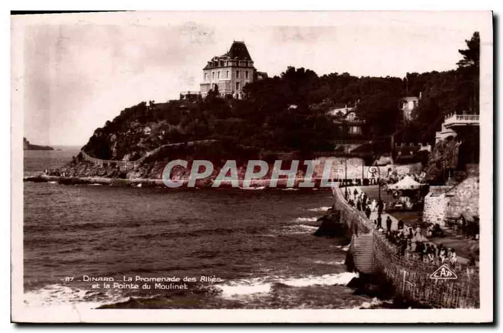 Dinard — Promenade des Alliées und Pointe du Moutinet — A.P. Straßburg - Vorderseite