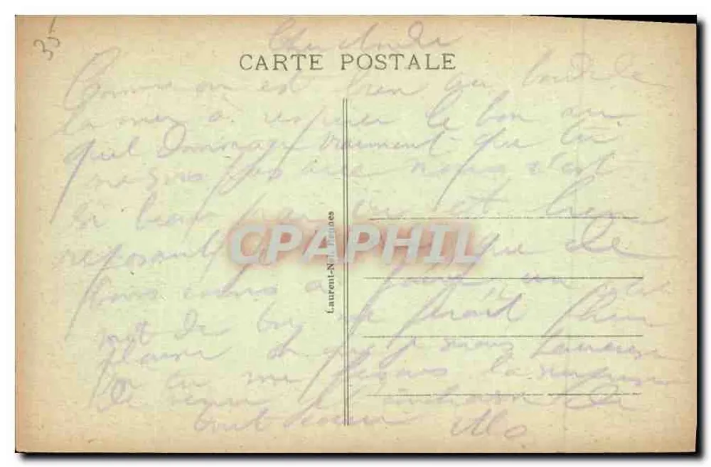 Costa de Émeneaude - DINARD - A Praia - 2694 - Verso