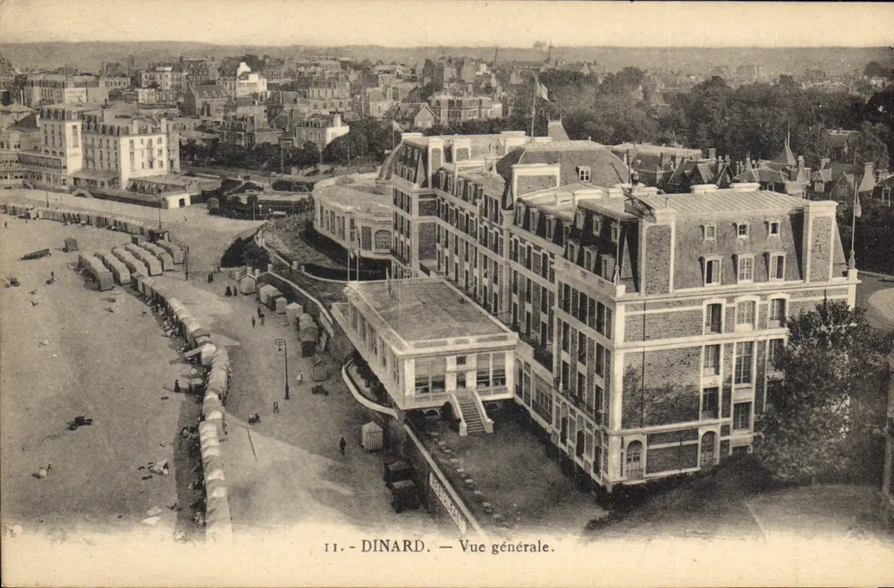 Dinard — Vista geral — J. Nozais, editor, Nantes, n°11 - Frente