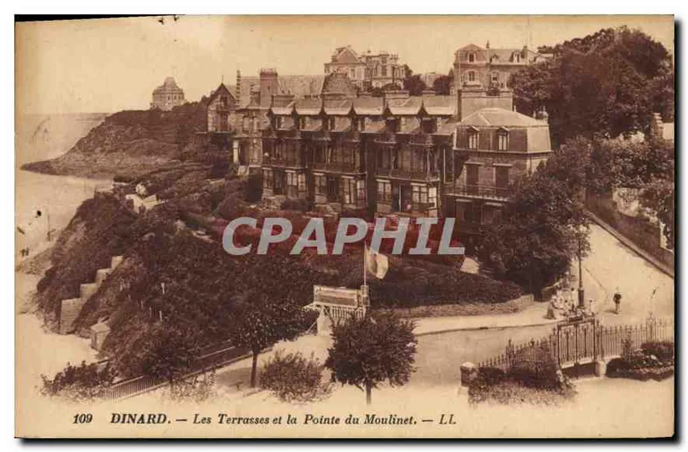 Dinard — Les Terrasses et la Pointe du Moulinet — LL - Recto