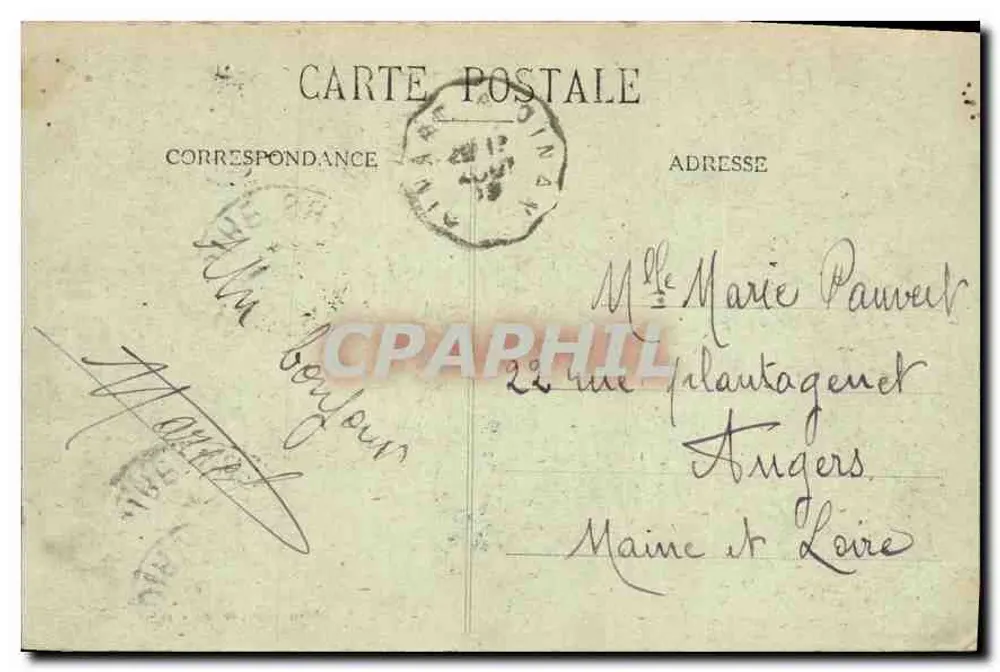 Küste von Émeraude - Dinard - Ein Eckchen von Flage - G. F. - Rückseite