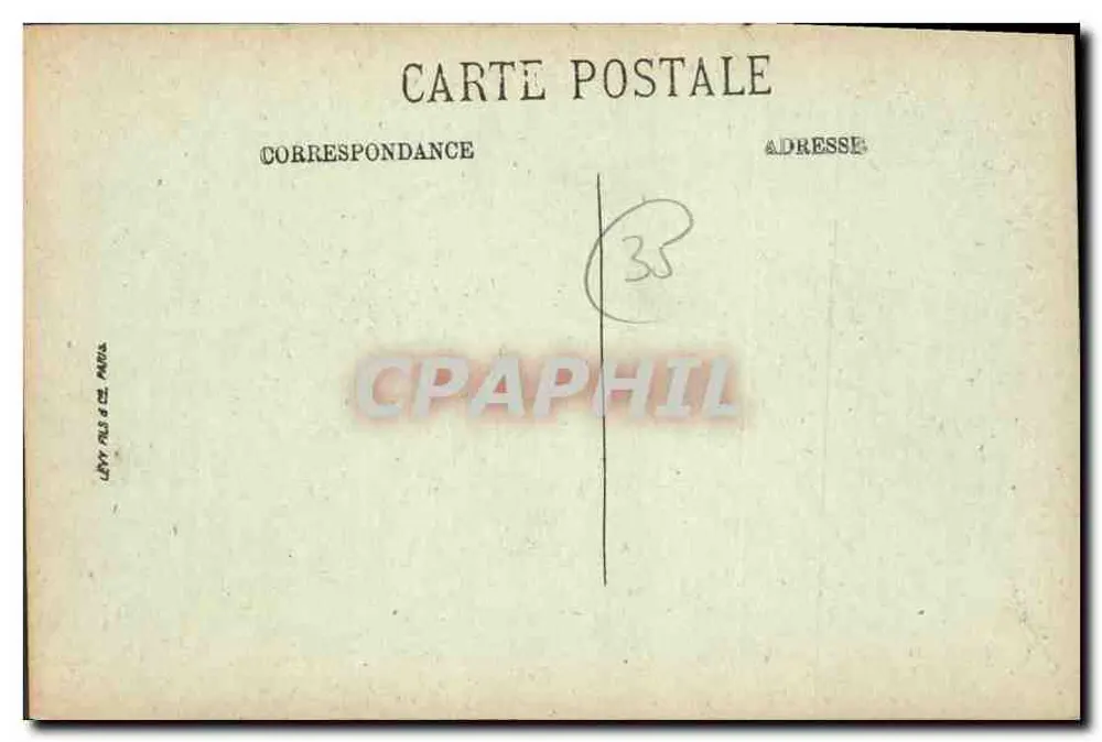 Dinard — A Praia do Priorado — LL. - Verso
