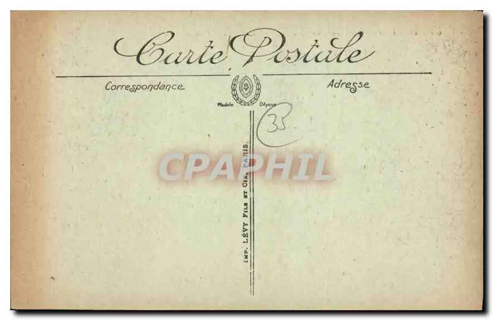 Dinard — A Ponta do Moulinet — LL. — Série 63 - Verso