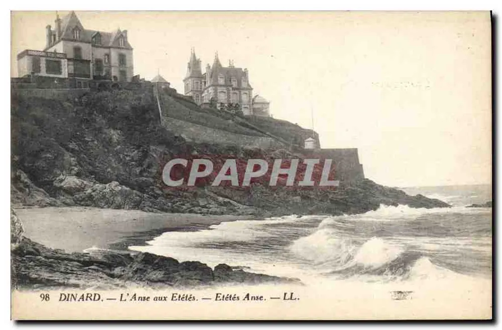 Dinard — A Anse aux Étélés — LL. — N° 98 - Frente
