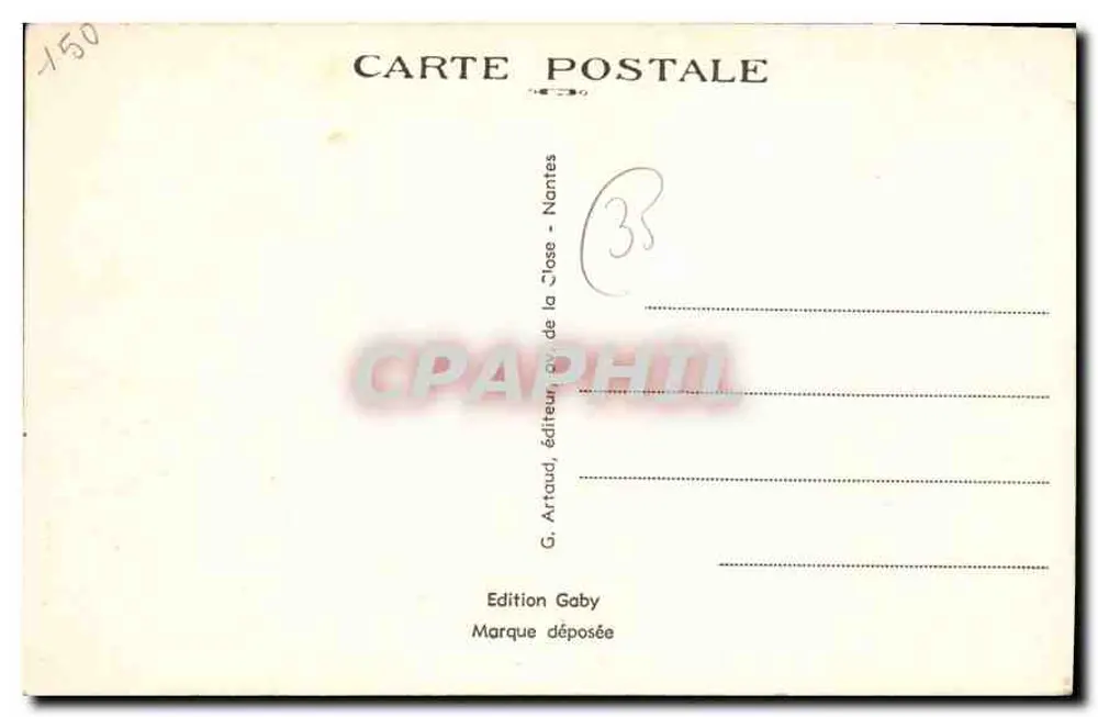 Dinard (Il-et-V.j.) — La Palmeraie — Gaby, n° 409 - Verso