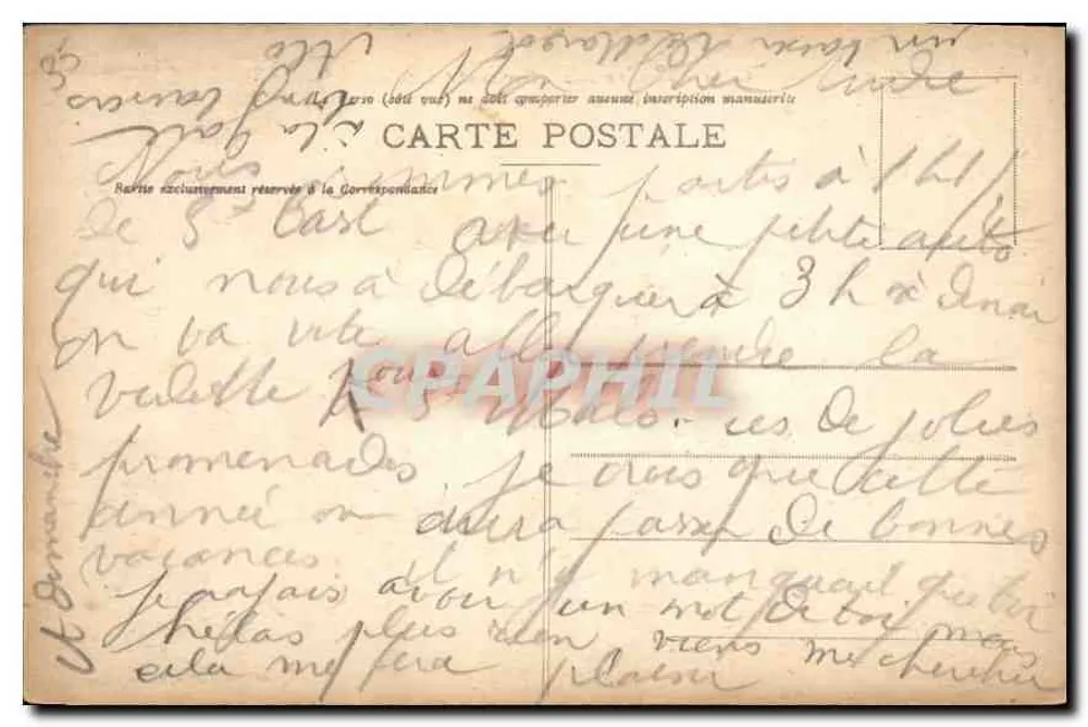 Costa de Esmeralda - Emerald Coast - DINARD - Bric-à-Brac - G. F. - Verso