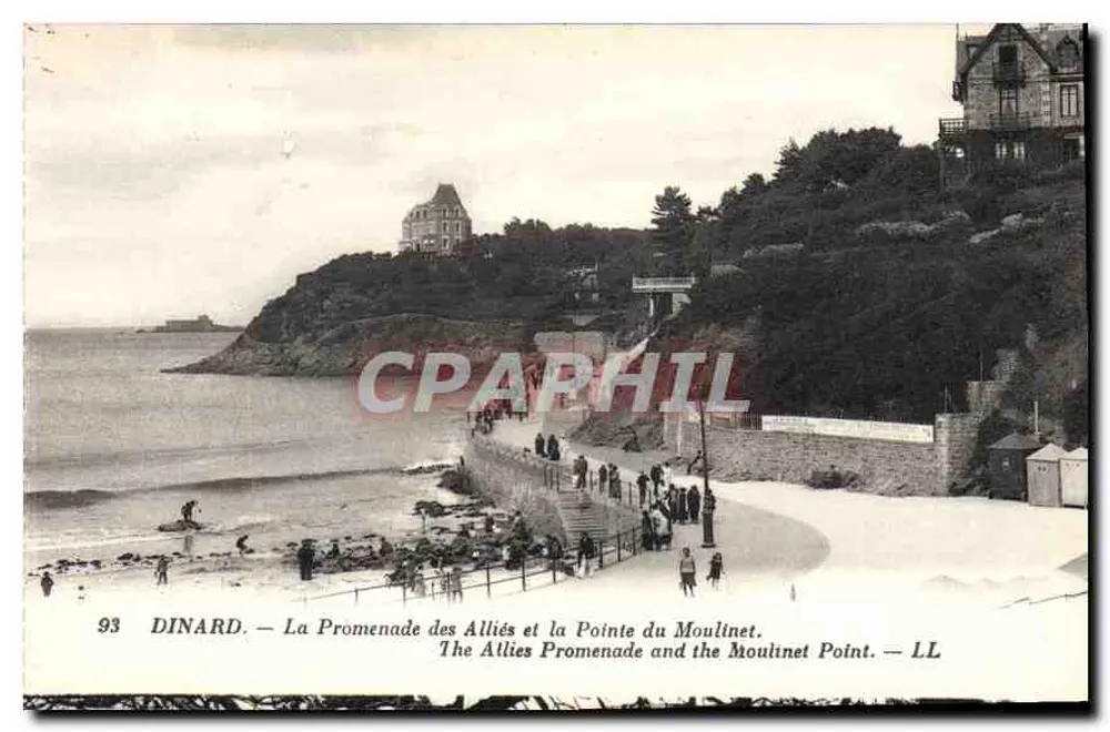 Dinard — Die Promenade des Alliés und die Pointe du Moulinet — LL - Vorderseite