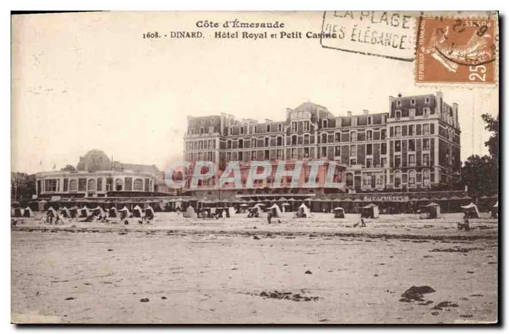 Smaragdküste - Dinard - Hotel Royal und Petit Casino - Vorderseite