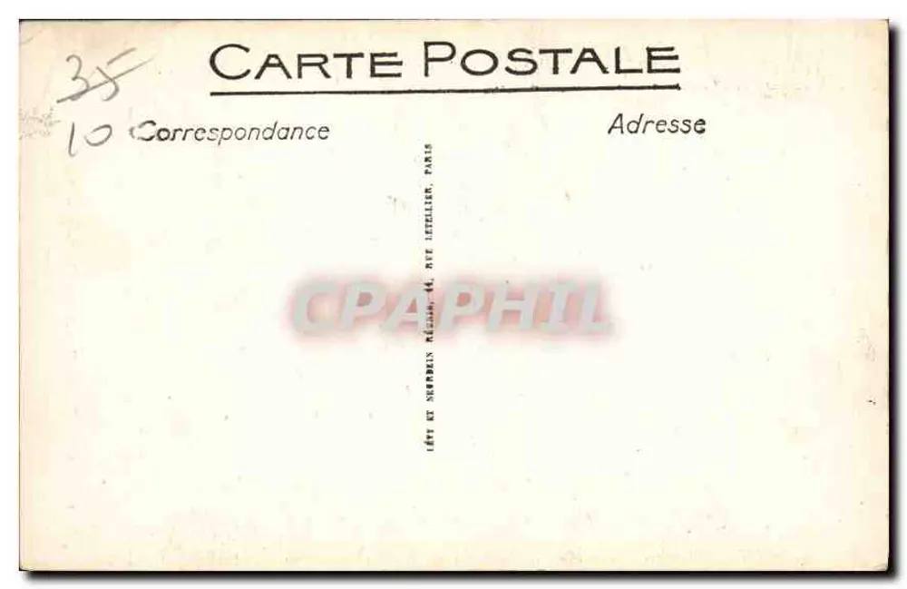 Saint-Malo — Estátua de Jacques Cartier — LL - Verso