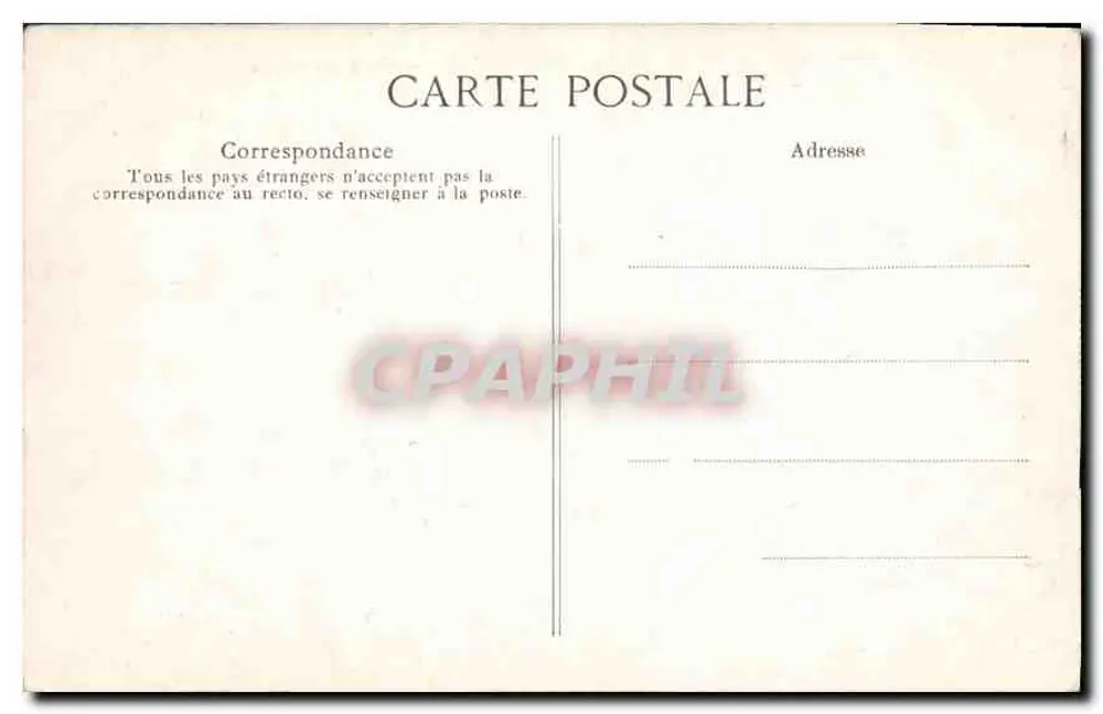 Saint-Malo — Môle des Noires — Côte d'Emeraude — Éditeur EFD, n° 1489 - Verso