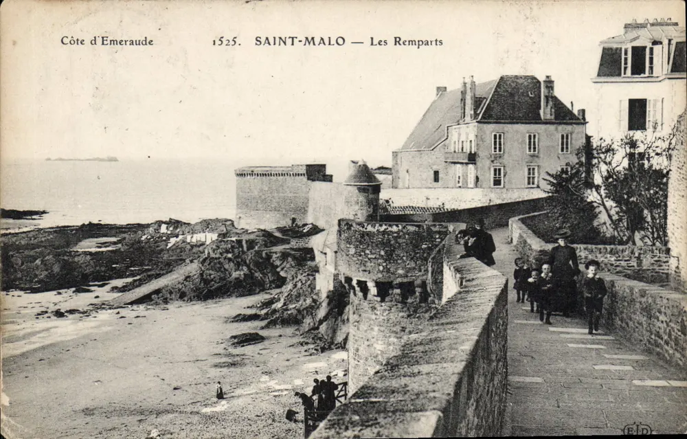 Saint-Malo — Die Mauern — Côte d’Emeraude, n°1525 - Vorderseite