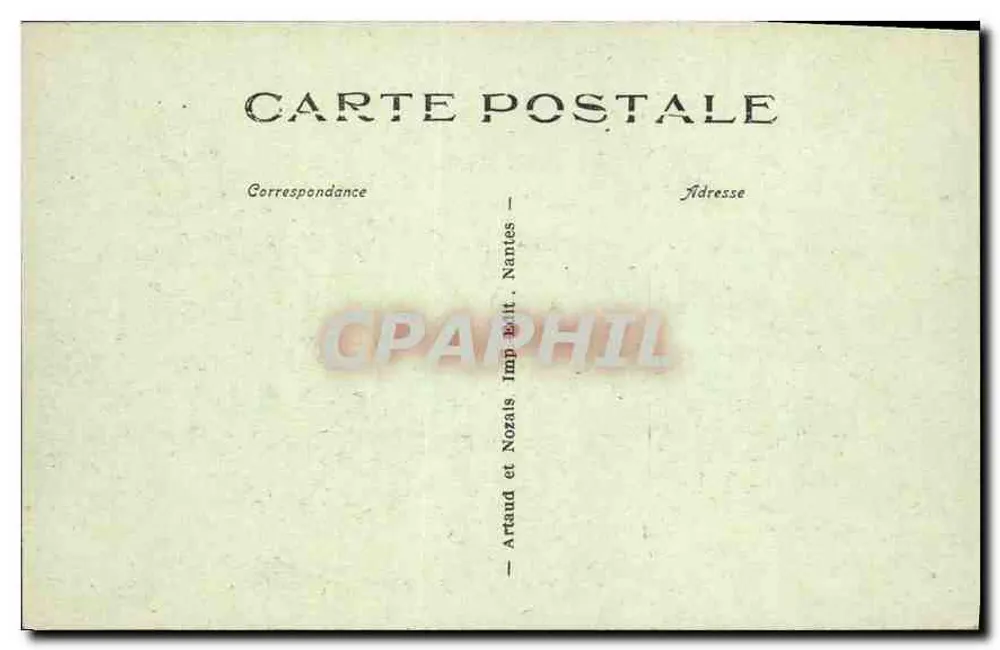 La Plage Bonsecours — Saint-Malo — Artaud et Nozais, Nantes - Rückseite