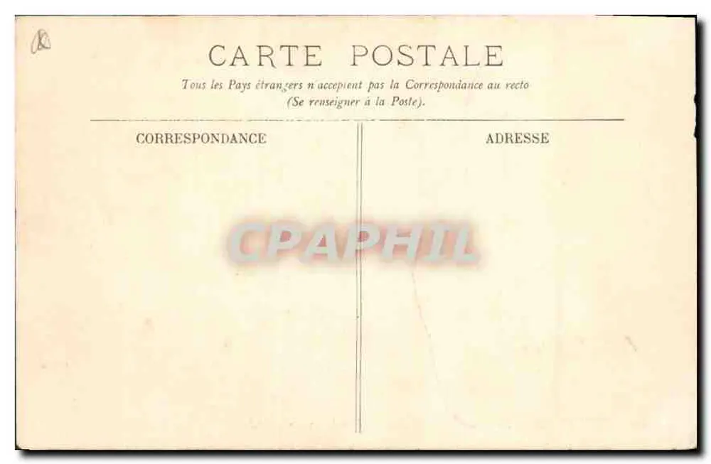 Toulouse — Le Square du Capitole et la Rue Lafayette — LL. — n° 107 - Verso
