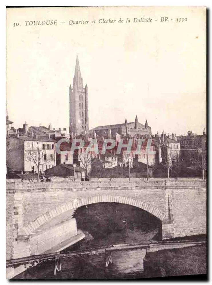 Toulouse — Wijk en Klokkenstoel van de Dalbade — BR - 4330 - Voorkant