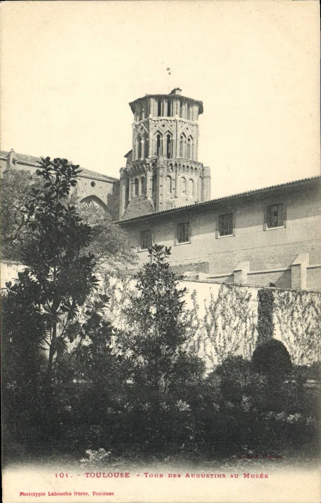Toulouse - Tour des Augustins au Musée — Phototypie Labouche frères, Toulouse, n° 101 - Recto