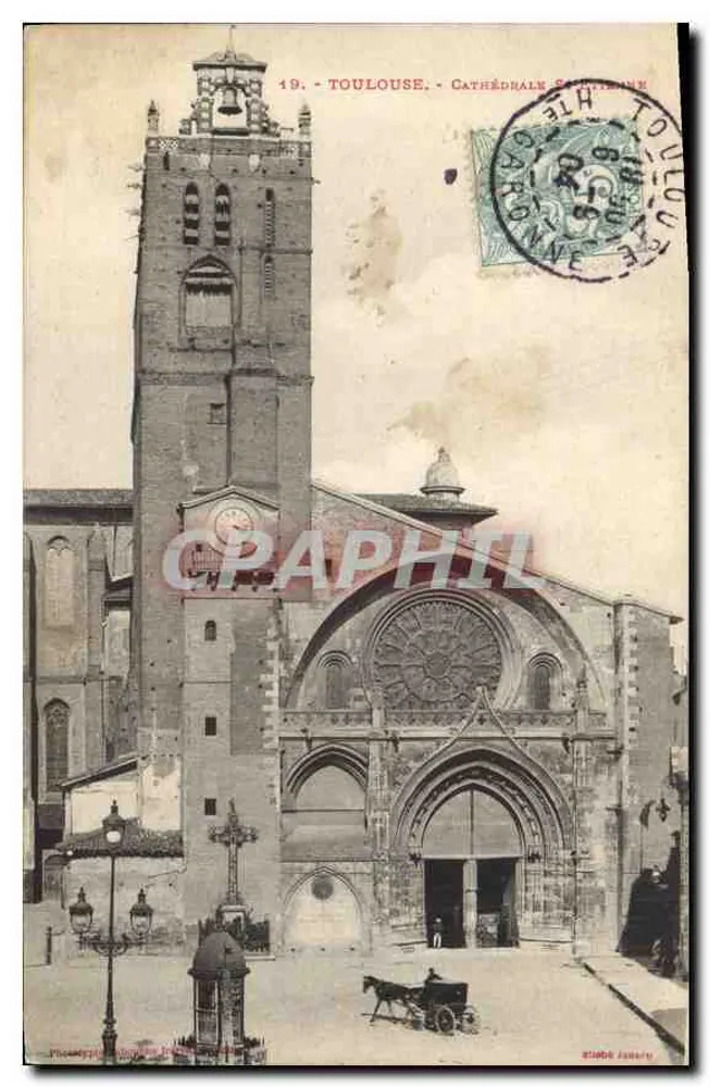 Toulouse - Catedral Saint-Étienne — editor Janaru, n°19 - Frente