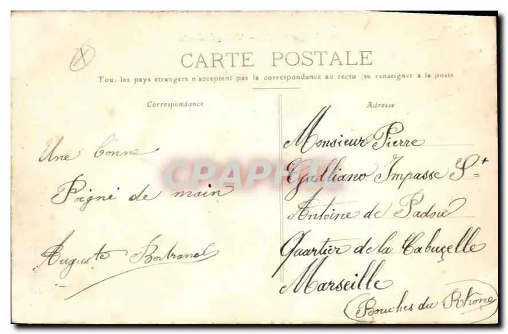 Toulouse — Vista geral — Editor desconhecido, n° 16 - Verso