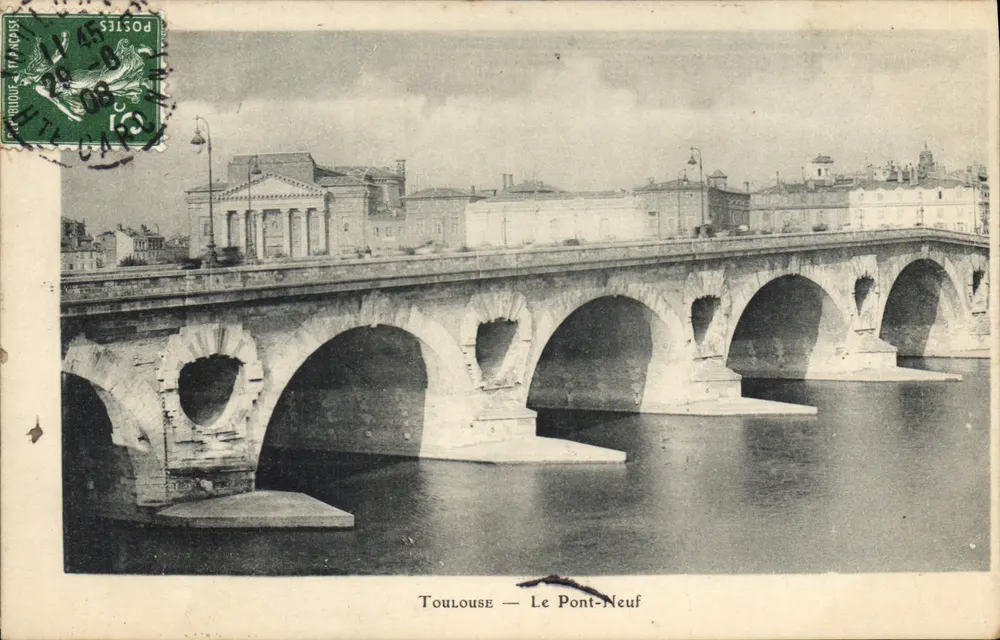 Toulouse — O Pont-Neuf — Editor não identificado, número de série não visível - Frente