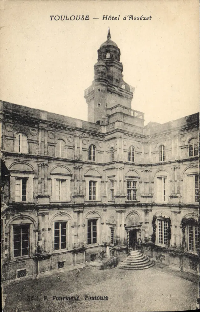 Toulouse — Hotel d'Assézat — Ed. F. Fourment, Toulouse - Recto