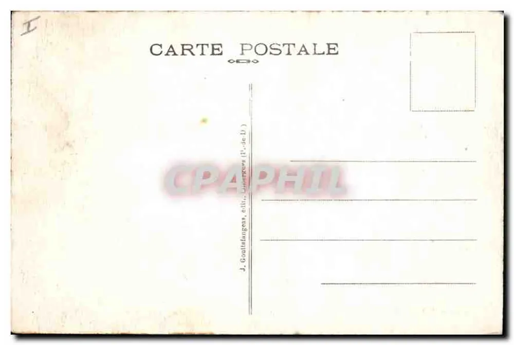 Clermont-Ferrand — Der See des Jardin des Plantes — G. D'O - 1195 - Rückseite