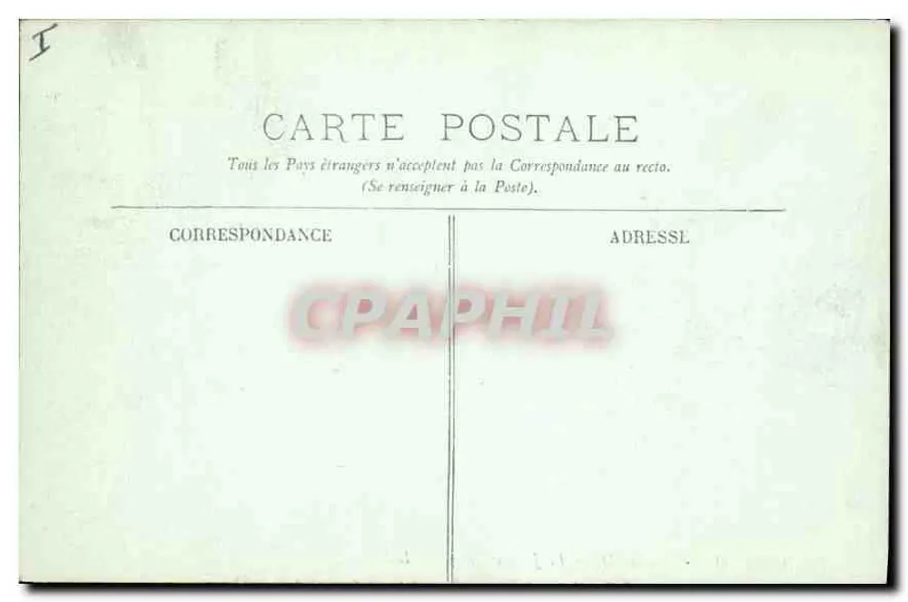 Clermont-Ferrand — O Jardim Lecocq — LL. n°34 - Verso