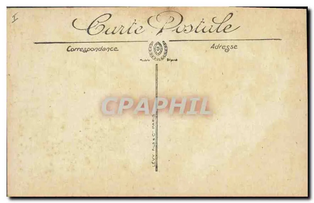 Clermont-Ferrand — Estátua de Percingélorix, por Bartholdi — Edição Selecta n°249 - Verso