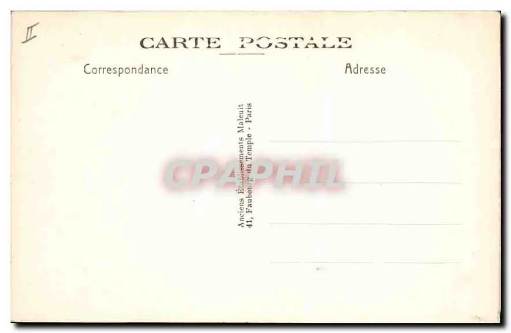 Enghien-les-Bains — Ufer des Sees — Fischer E.M. n°744 - Rückseite