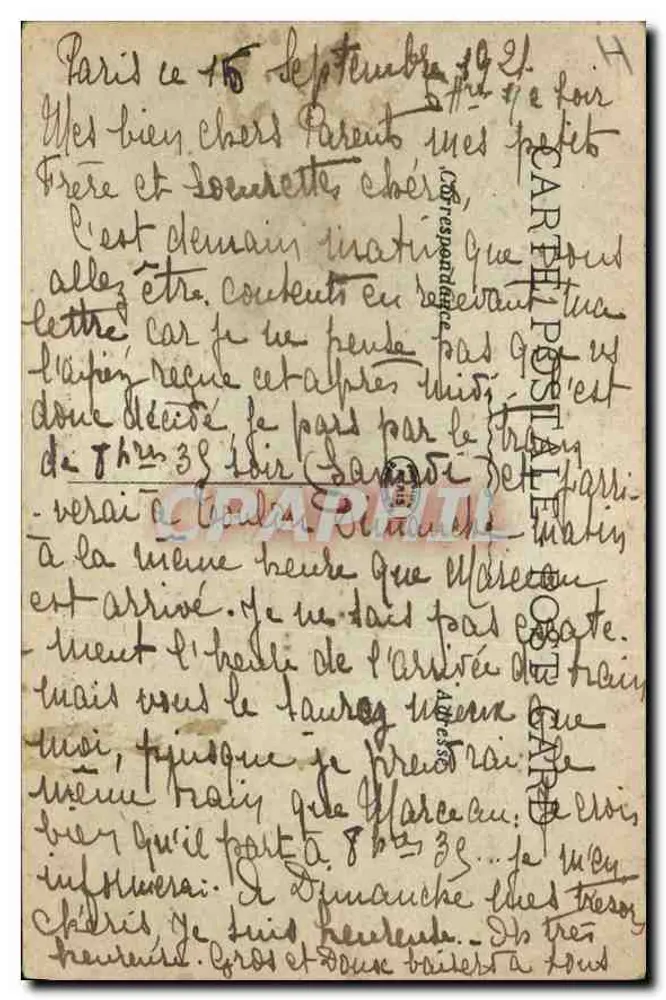 Enghien-les-Bains — Entrada das Fontes — editor anônimo, n° 18 - Verso