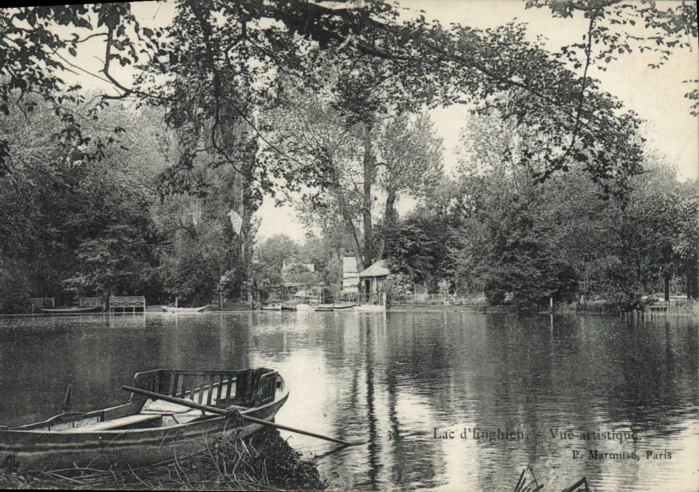 Lac d'Engluien — Vue artistique — P. Marmuse, Paris - Recto