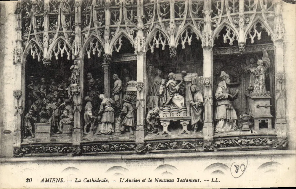Amiens — Die Kathedrale — Das Alte und Neue Testament — LL. — n°20 - Vorderseite