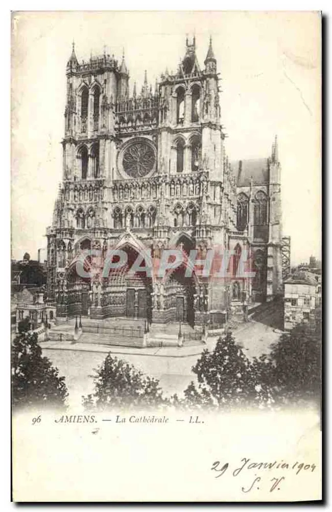 Amiens — A Catedral — I.L. — Limpineline Nouvelle Photographique, n° 96 - Frente