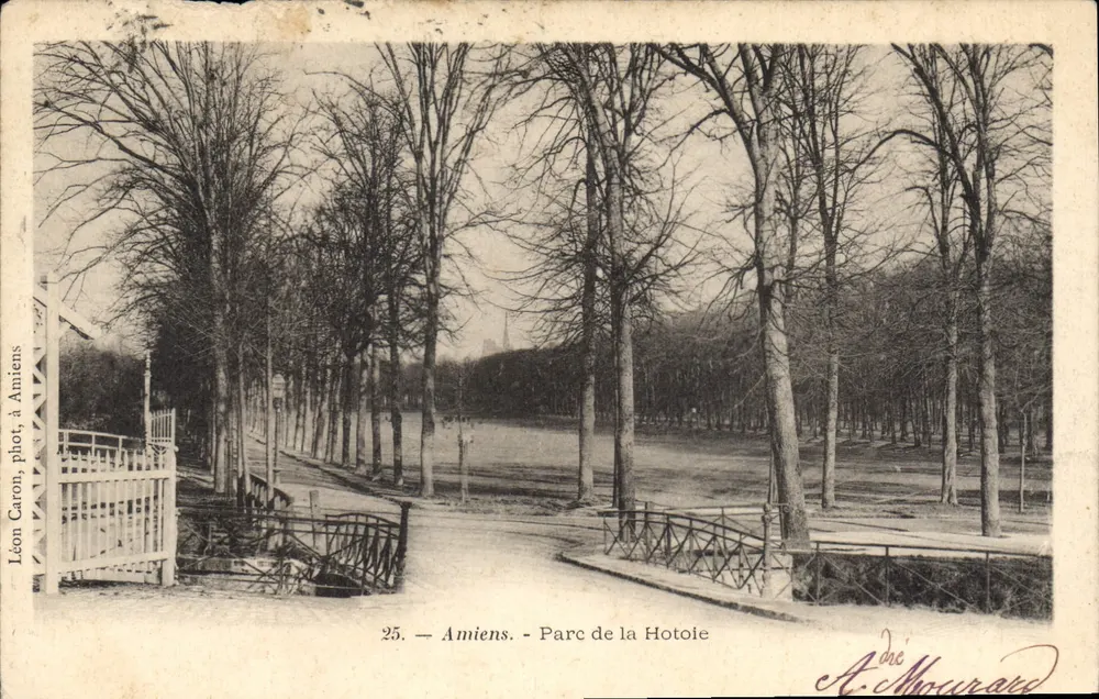 Amiens - Parque da Hotoie — Léon Caron, fot. em Amiens, n°25 - Frente