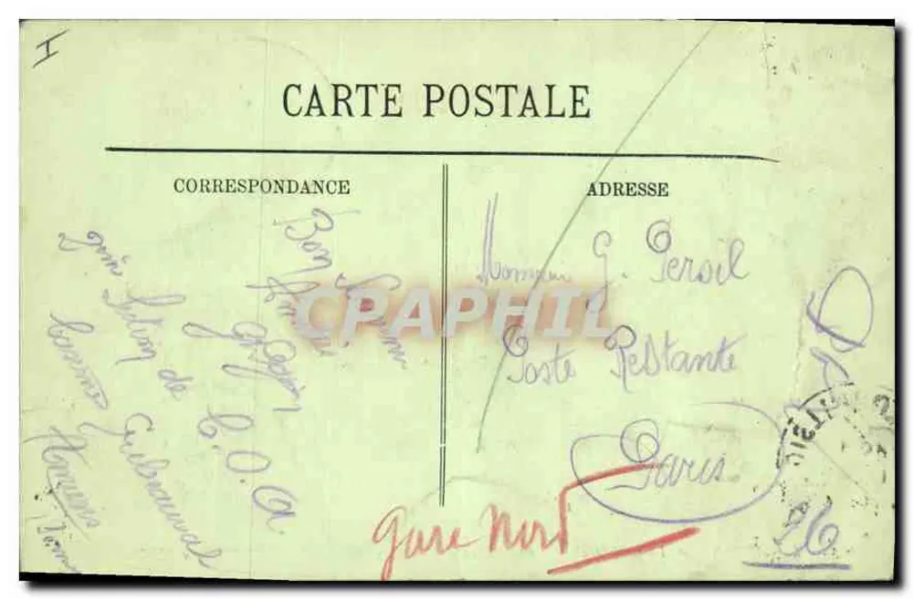 Amiens — A Catedral — Vista geral — LL. - Verso