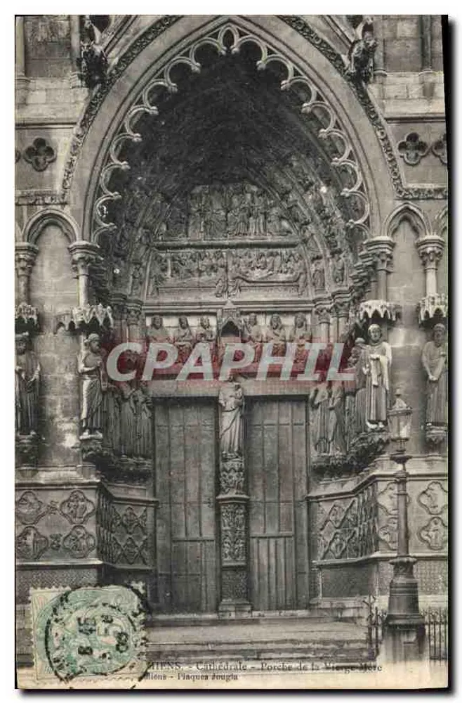 Tilhens - Cathédrale - Porte de la Vierge-Mère — Pinquem Jougha - Recto